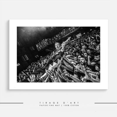 Tirage photo rock THE HIVES concert Eric Canto - Édition limitée 30ex signée photographe primé - Photo art premium