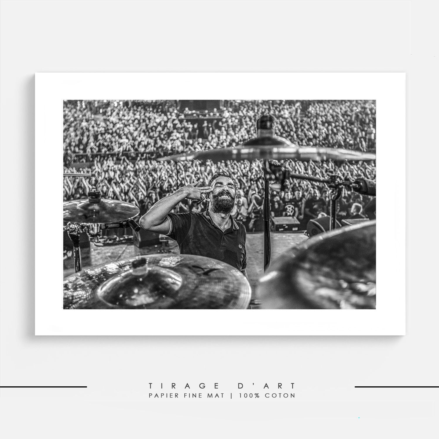 Tirage photo de Mass Hysteria en concert par Eric Canto