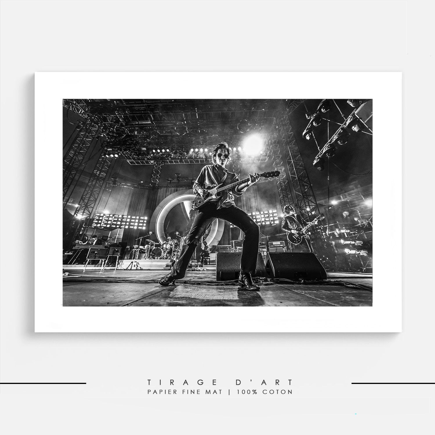 Tirage photo rock ARCTIC MONKEYS concert Eric Canto - Édition limitée 30ex signée photographe primé - Photo art premium