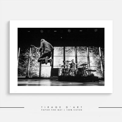 Tirage photo rock MUSE concert Eric Canto - Édition limitée 30ex signée photographe primé - Photo art premium