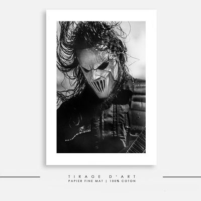 Tirage photo rock SLIPKNOT SEVEN concert Eric Canto - Édition limitée 30ex signée photographe primé - Photo art premium