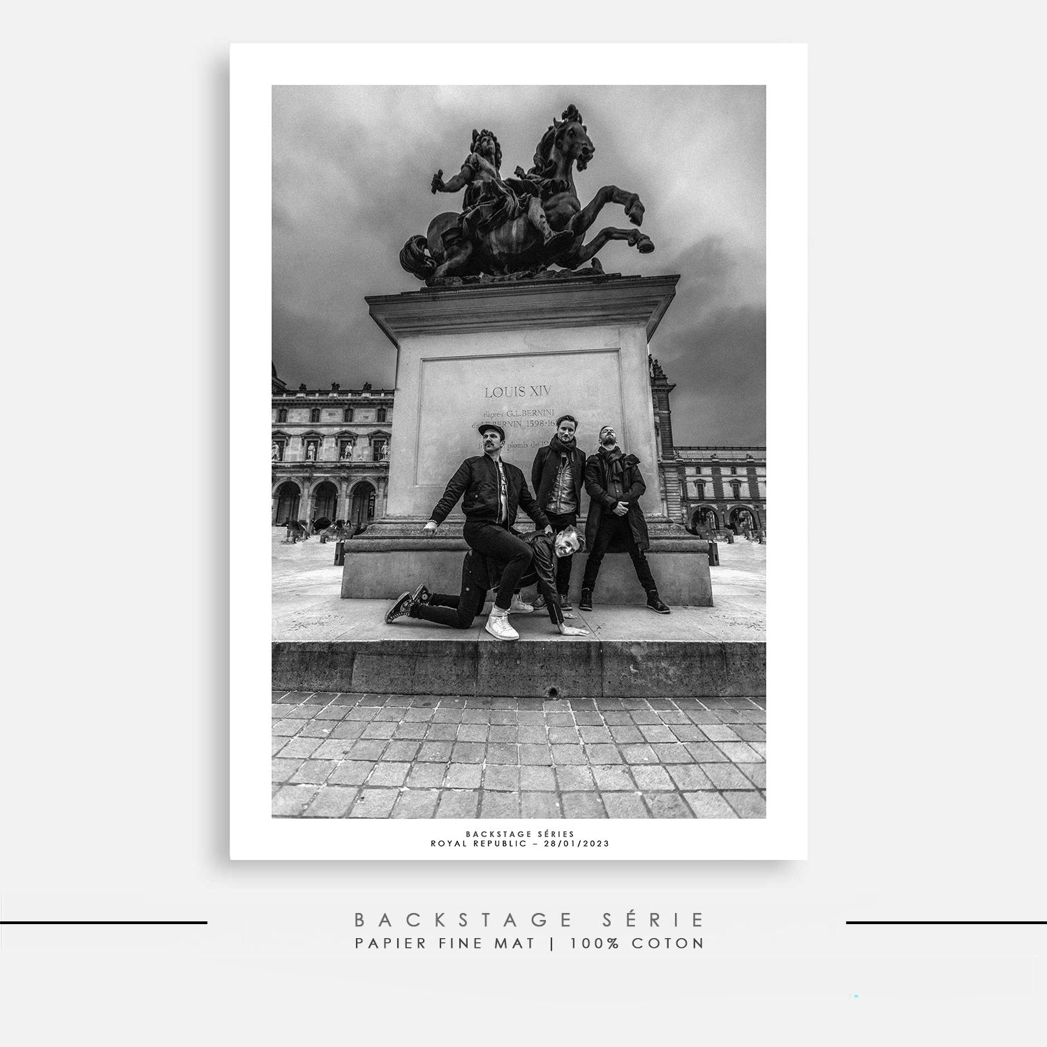 BACKSTAGE SÉRIE- Royal Republic Paris