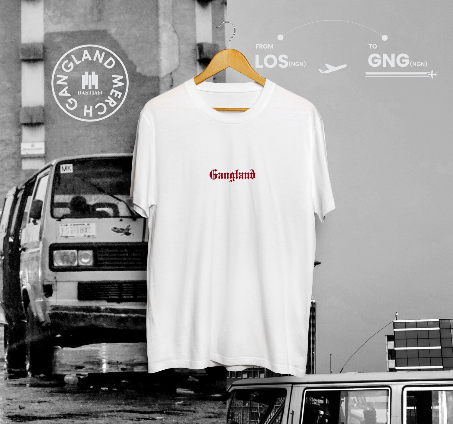 Gangland Text Tee