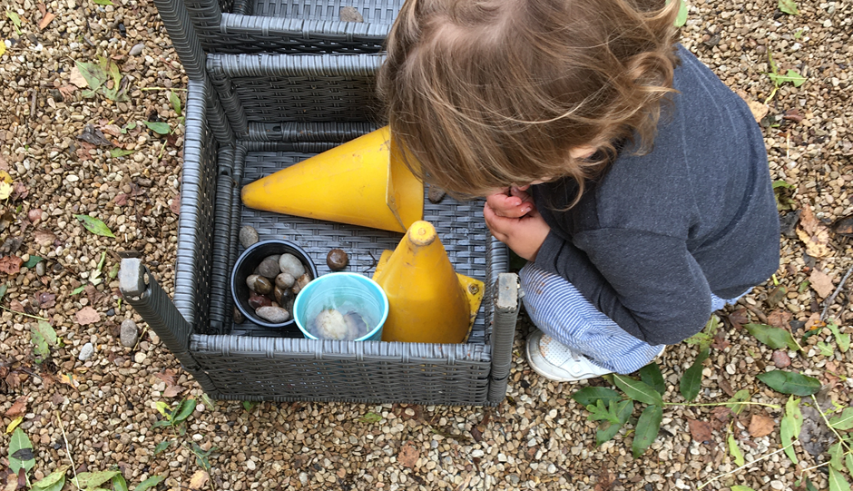 Language rich environments - we specialise in early years environments, communication speech and language, free-flow, outdoor play and schematic play.  Thriving futures begin in early years.