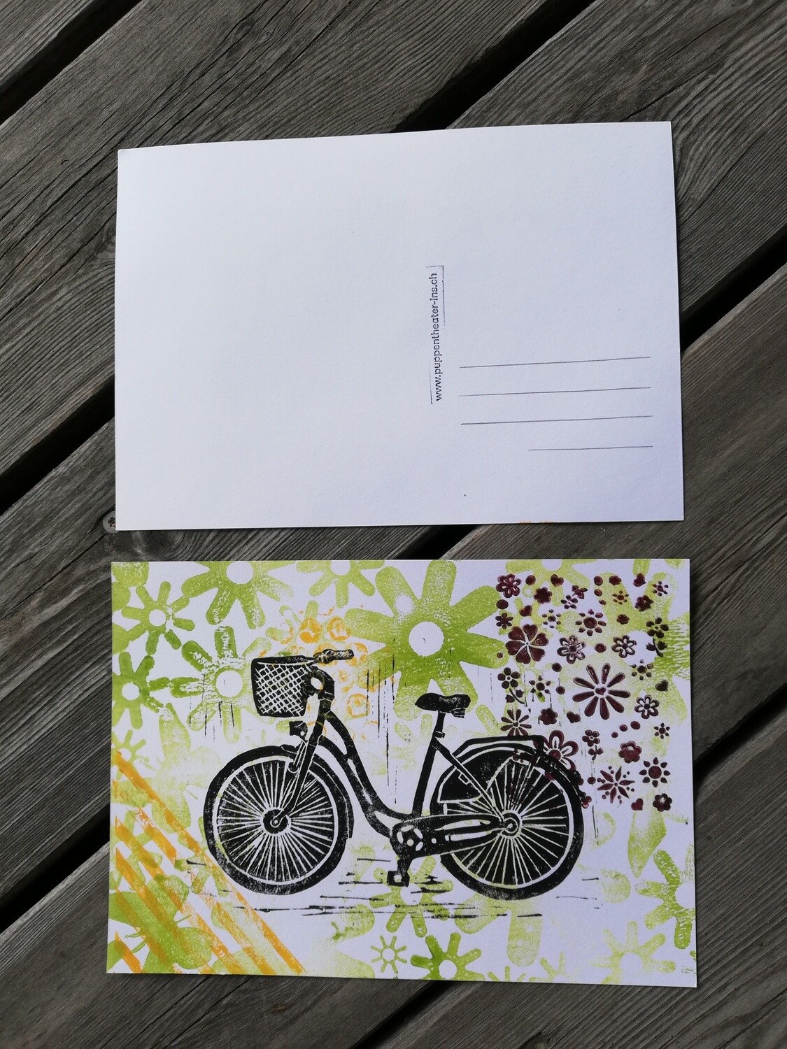 Postkarte "Velotüürli" A5