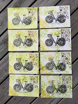 Postkarte "Velotüürli" A5