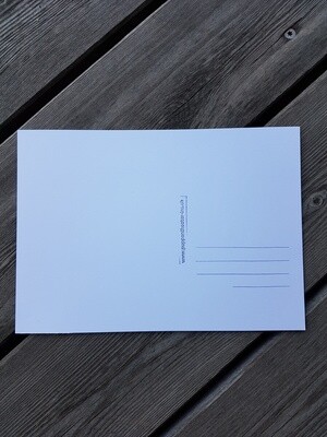 Postkarte "Hippiebus"A5