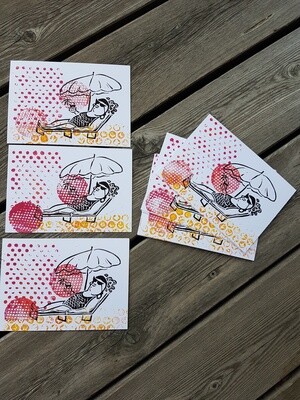 Postkarte "plegärä" A6