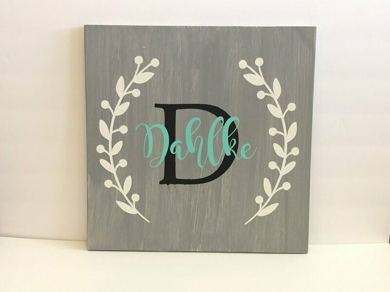 Last Name Board