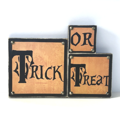 Trick or Treat blocks