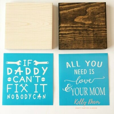 Craft Kits - Mom/Dad