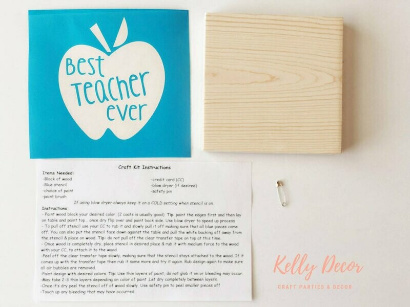 Craft Kits: School