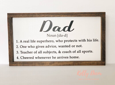 Dad /Papa Noun Sign