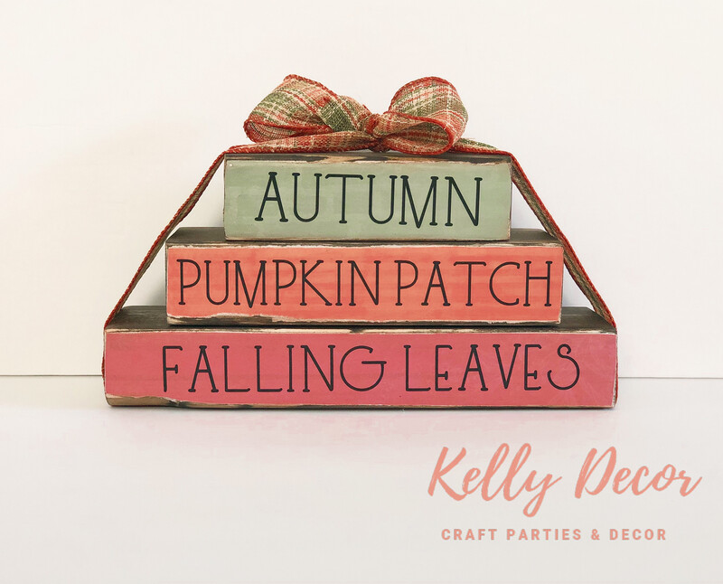 Autumn Stackable Block Kit