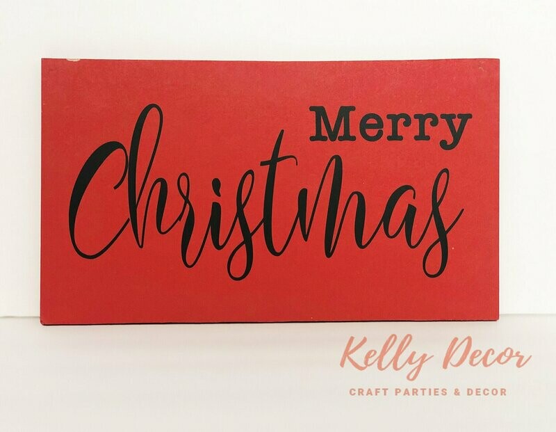 Merry Christmas Sign
