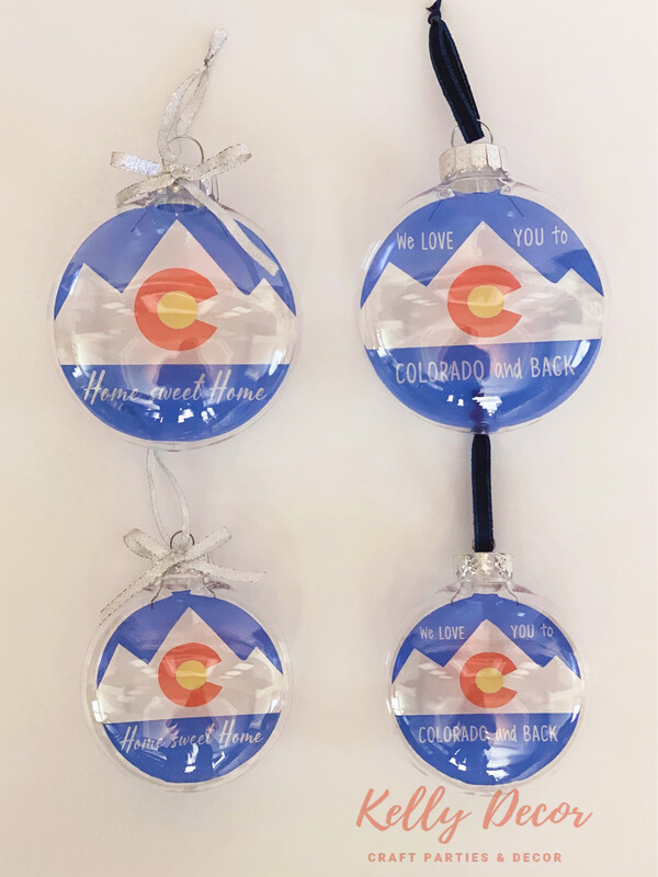 Colorado Ornament 3.75”