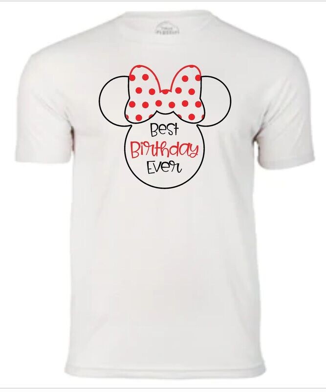 Best Birthday Ever Disney Shirt