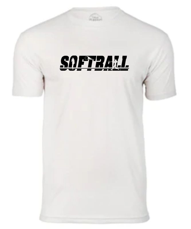Softball with Silhouettes