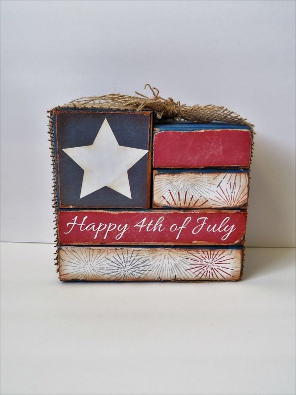 Happy 4th of July Blocks