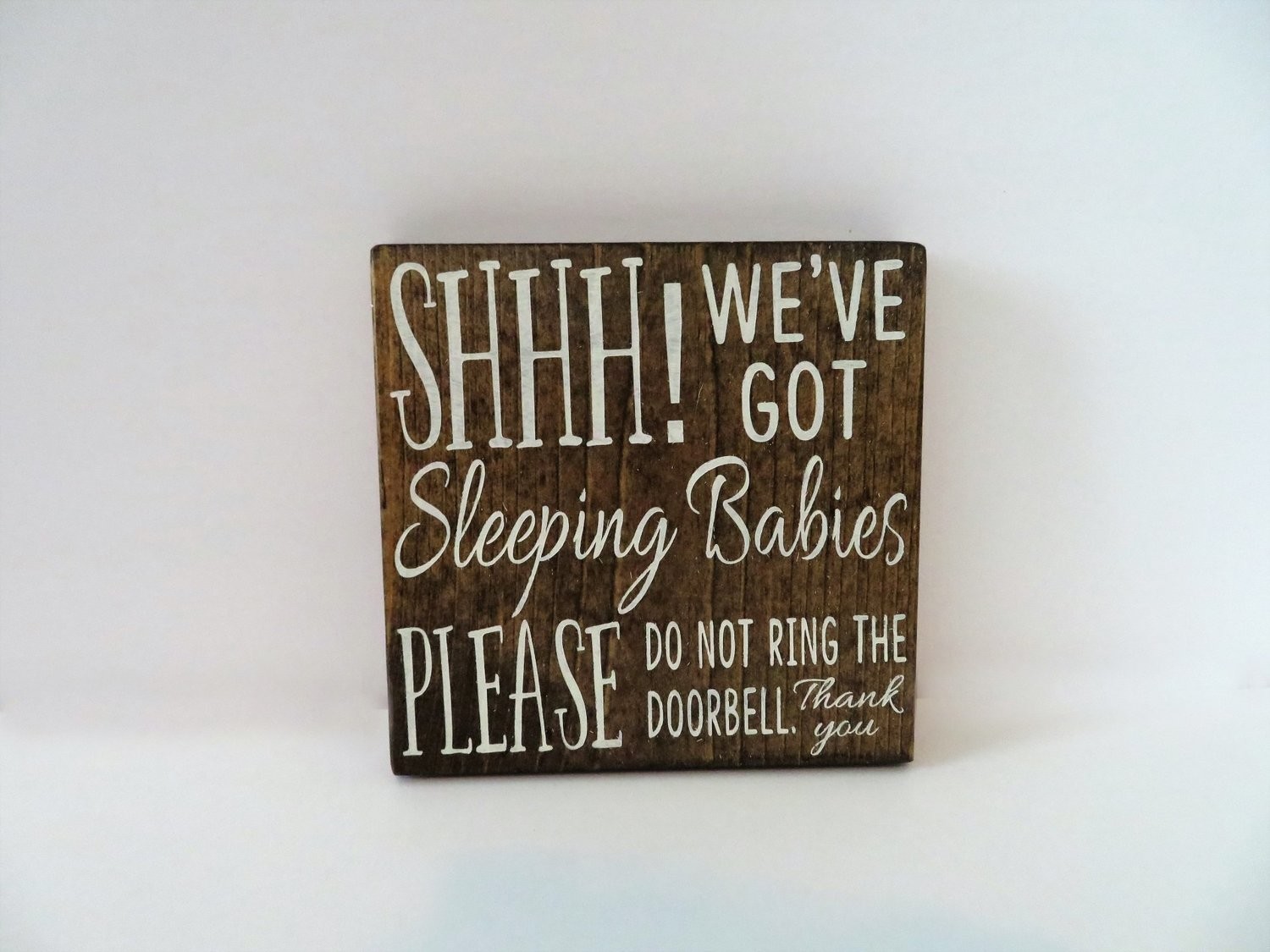 We've Got Sleeping Babies Sign
