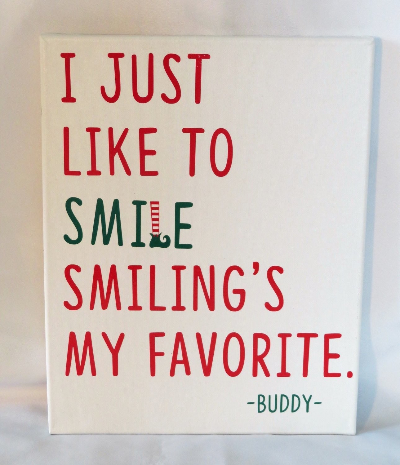 I Just Like to Smile Sign