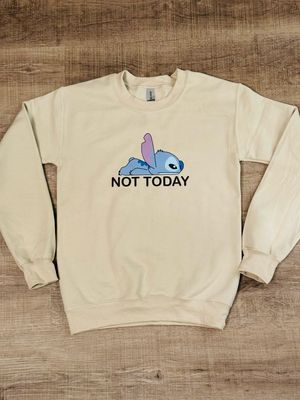 Not Today Stitch Shirt Not Today Stitch Shirt