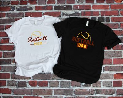 Softball Custom Parent/Fan Shirt Softball Custom Parent/Fan Shirt