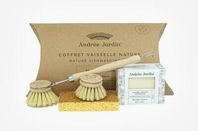 Andree Jardin Natural Dishwashing Gift Box, Mint & Lemon