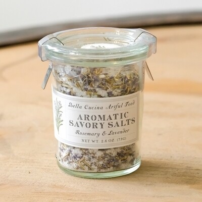 Rosemary & Lavender Savory Salt by Bella Cucina