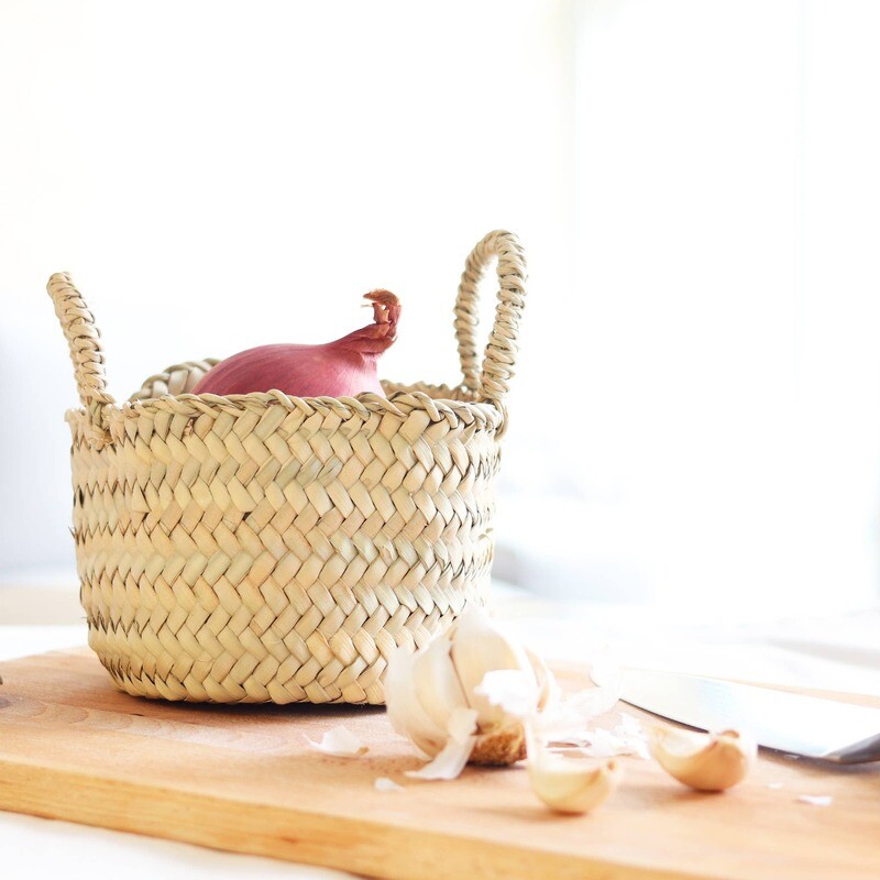 Petit Handwoven Basket