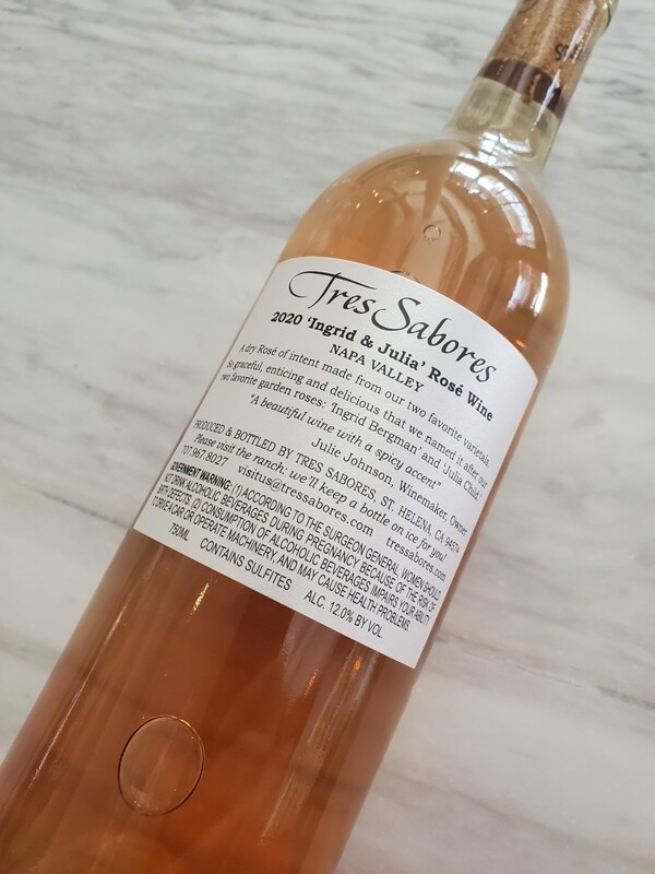 Ingrid &amp; Julia Rosé by Tres Sabores, Napa Valley 2024