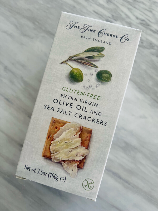 Olive Oil Crackers by The Fine Cheese Co 3.5oz Gluten Free