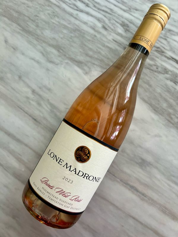 Lone Madrone “Points West” Rosé, Templeton Gap 2024