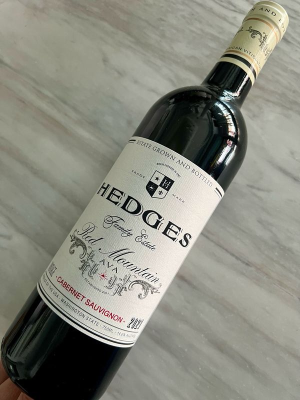 Hedges Family Estate Cabernet Sauvignon, Red Mountain 2021