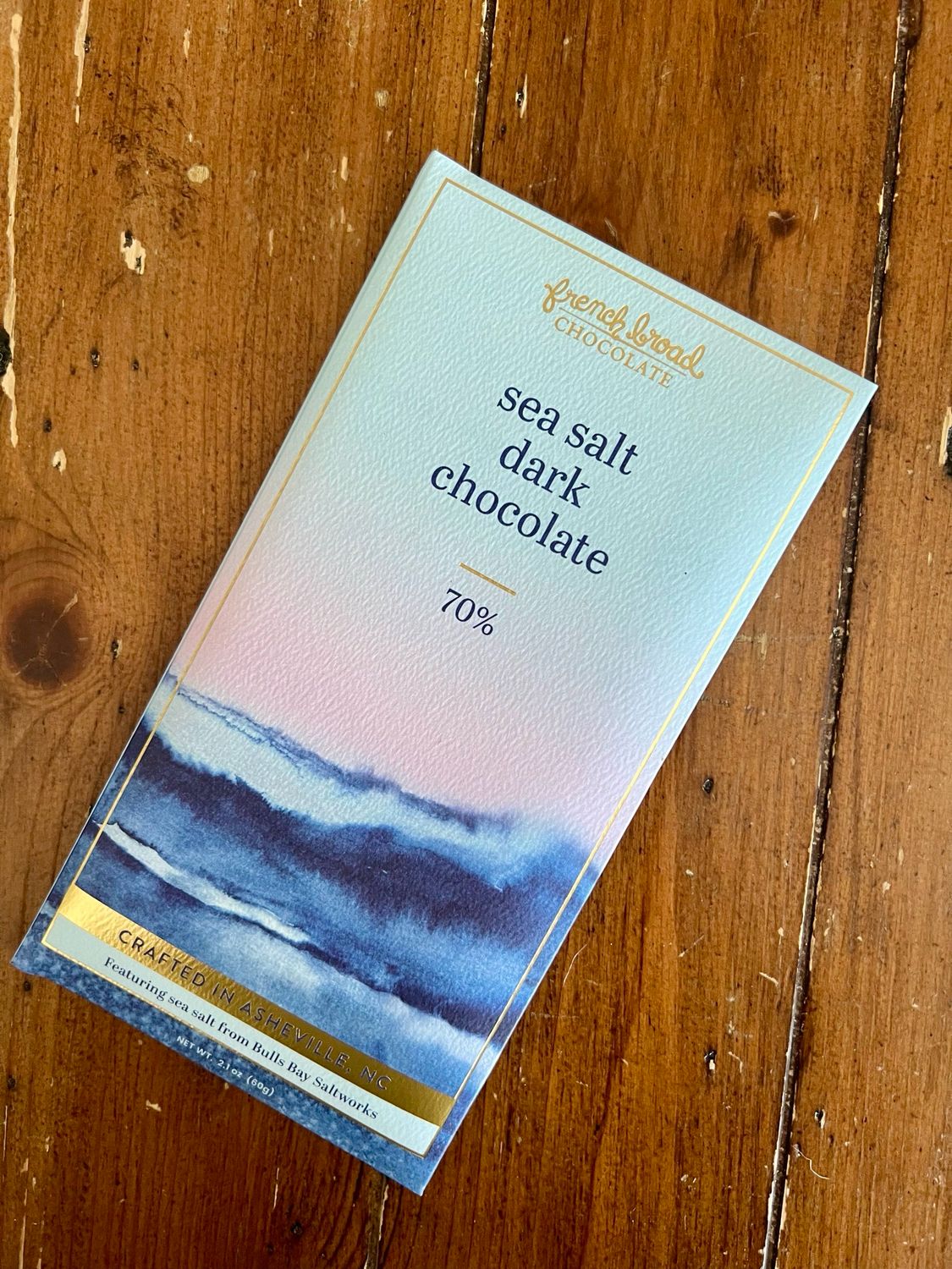 French Broad Sea Salt Dark Chocolate 70%