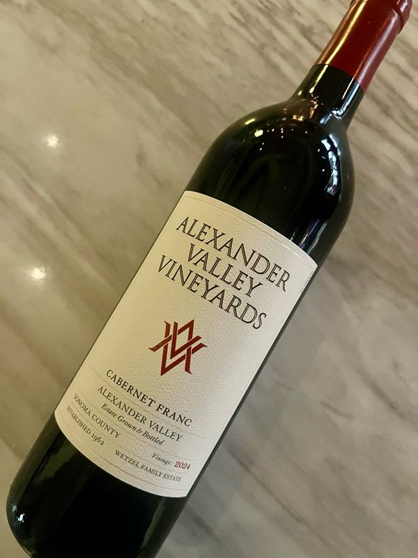 Alexander Valley Vineyards Cabernet Franc, Sonoma 2023