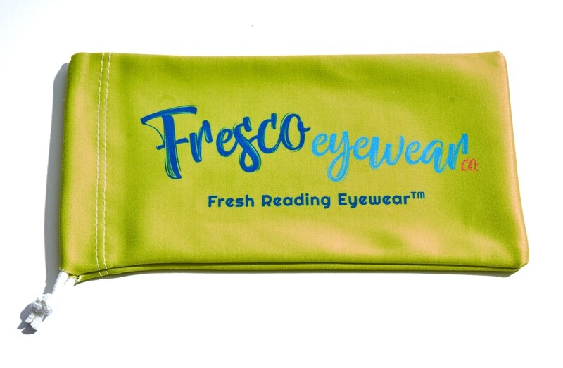 Fresco Eyewear™  Drawstring Pouch-Key Lime