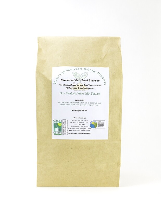 Buxton Hollow Farm Nourished Coir Seed Starter