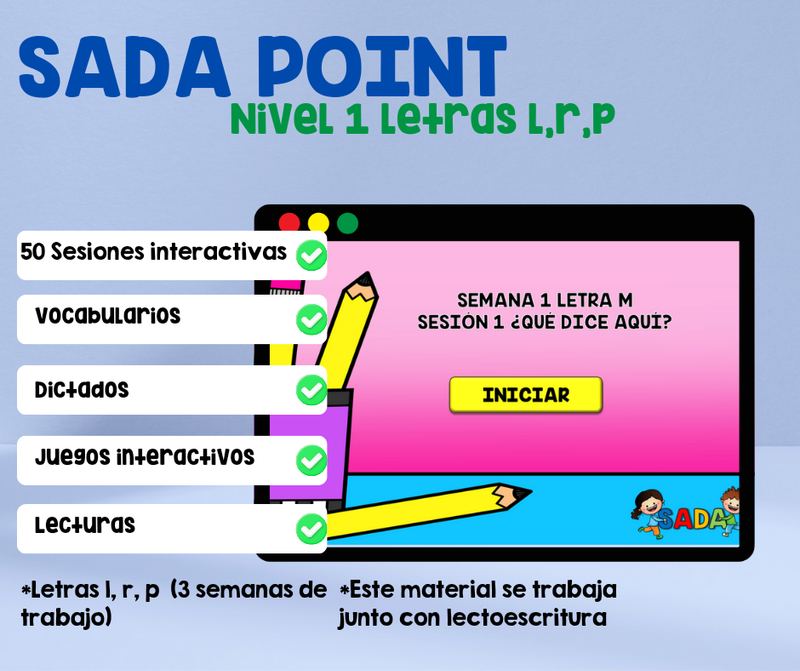 Sada point de la semana 4 a la 6