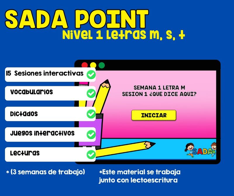 Sada Point de la semana de la 1 a la 3