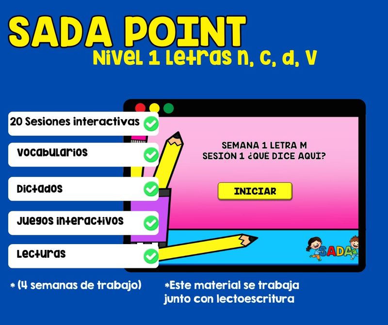 Sada Point de la semana  7 a la 10