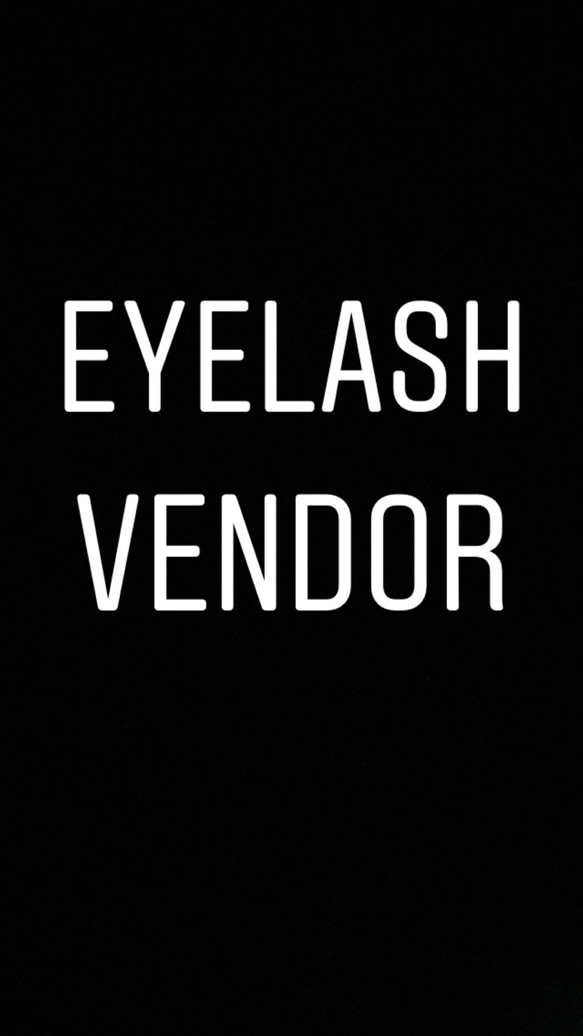 Mink Eyelash Vendors
