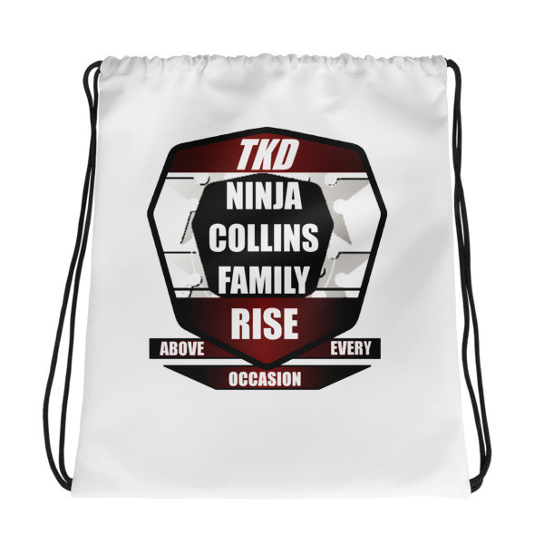 TKD Ninja Collins Drawstring bag