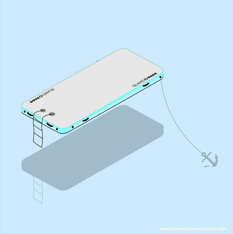 Sea Foam Island Pad 240