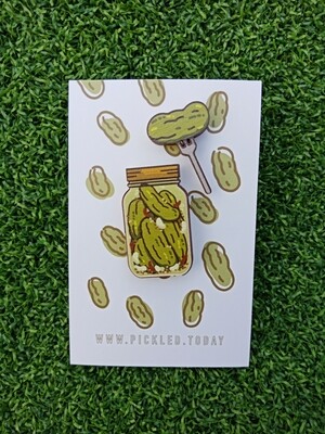 Pickle Jars (Garlic Dill Pickles) - Wooden Pins