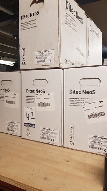 Lot 42 - Ditec NES1000EHP X 4