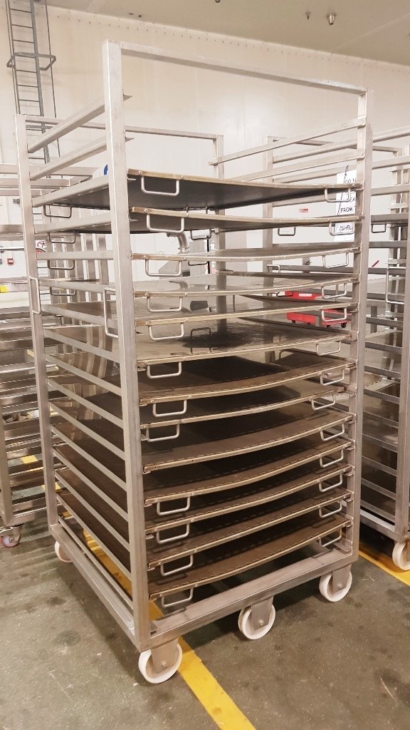 LOT 355 SS RACK