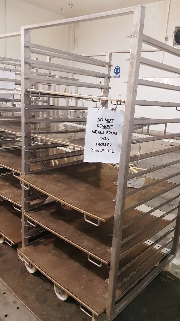 LOT 357 SS RACK