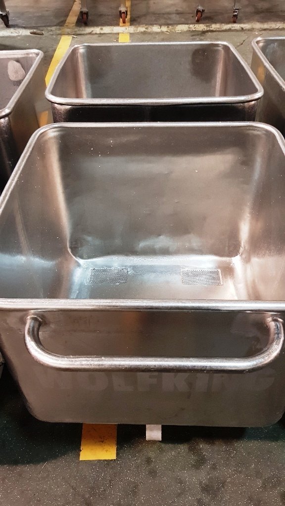 LOT 373 SS TOTE BINS