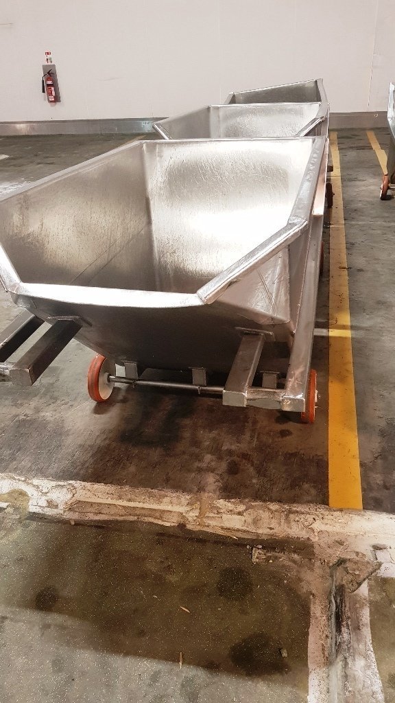 LOT 394 SS BINS